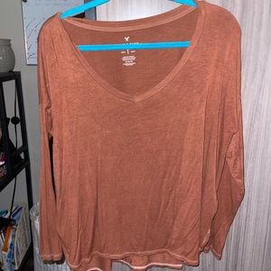 American Eagle Soft & Sexy Longsleeve Tee Size: M